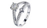 Silver Color Wedding Fashion Ring for Women