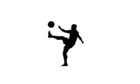 Kick Football Sport Vinyl Fashion Switch Sticker - sparklingselections