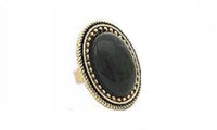 Fashion Oval Shape Gem Vintage Ring - sparklingselections