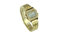 Stainless Steel Digital Alarm LED Wrist Watch - sparklingselections