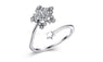 Opened Size Cute Star Rings For Women