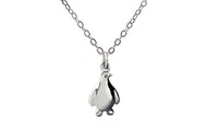 Gold Color Penguin Pendant Necklaces - sparklingselections