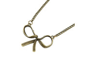 Vintage Bow Pendant Necklaces - sparklingselections