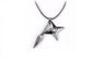 Kunai Shuriken Dart Weapon Pendant Necklaces Fashion Star Pattern Silver Necklaces Jewelry For Women
