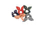 Rabbit Ears Fabric Dot Rubber Band Hair Rope Ring
