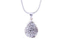Water Drop Crystal Pendant Necklace