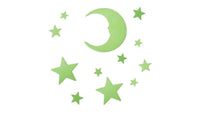 Stars Moon Fluorescent Wall Sticker - sparklingselections