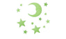 Stars Moon Fluorescent Wall Sticker