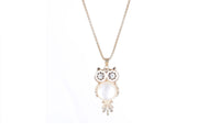 Crystal Owl Bohemia Vintage Punk Pendant Necklace - sparklingselections