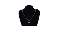 Jesus Cross Bead Chain Pendant Necklaces - sparklingselections