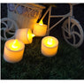Electronic Candle Yellow Led Tea Lights Express Love Home Decor