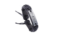 I LOVE JESUS Faux Leather Belt Charms Bracelet - sparklingselections