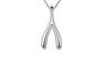 Collier Wishbone Maxi Pendant Necklace For Women