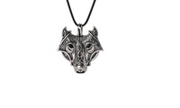 Animal  wolf Pendant Necklace - sparklingselections