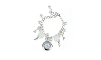 Fashion Charms Bracelet Wrist Watch - sparklingselections