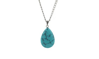 Water Drop Pendant Necklace For Women - sparklingselections