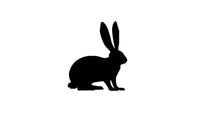 Bunny Rabbit Vinyl Switch Sticker Wall Decal - sparklingselections