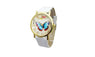 Butterfly Style Leather Band Analog Quartz Wrist Watch