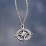 Love Vintage Ompass Pendant Necklace For Women