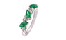 Fashion Grace Emerald Rhinestone Finger Ring