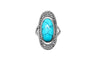 Hollow Oval Rhinestone Stone Rings For Women