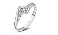 Cubic Zirconia Engagement Wedding Ring For Women - sparklingselections