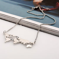 World Map Pendants Necklace For Women - sparklingselections