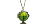 Fashion Tree Of Life Glass Cabochon Pendant Necklace
