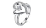 Fashion Silver Plated Finger Rings For Women