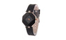 Rhombic Faux Leather Strap Analog Quartz Wrist Watch