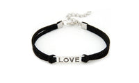 Love Handmade Alloy Rope Charm Weave Bracelet - sparklingselections