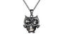 Fashion Charms Crystal Owl Pendant Necklaces