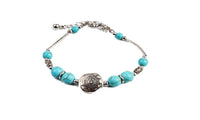 Retro Style Stone Round Beads Bracelet for Women - sparklingselections