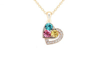 Gold Plated Austrian Crystal Pendants Necklace For Women - sparklingselections