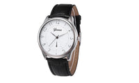 Leather Band Wrist Watch - sparklingselections