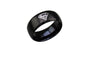 Titanium Stainless Steel 8mm Band Ring