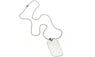 Stainless Steel Dog Tags Chain Pendant Necklace