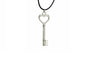 Fashion Hand Made Silver Key Pendant 17 Necklace
