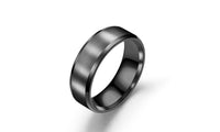 Titanium Black Ring For Men - sparklingselections