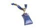 Fashion Sweet Retro Blue Geometric Pendant Necklace