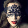 Black Lace Hollow Goggles Night Club Mask