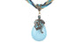 Natural Stone Beads Water Drop  Pendants Necklaces