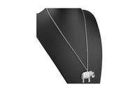 Women's Elephants Pendant Sweater Chain Retro Necklace - sparklingselections