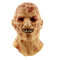 2019 Halloween Horror Full Scary Face Mask Big Mouth Ghost Party - sparklingselections