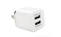 5V 2-port Dual USB Wall Travel USB Charger Adapter for Mobile Phones