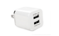 5V 2-port Dual USB Wall Charger Travel USB Charger Adapter for Mobile Phones - sparklingselections