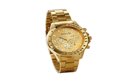 New Luxury Calendar Dial Military Gold Watches for Men - sparklingselections