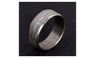 White Sapphire Stainless Steel Ring For Women (7,8,9)