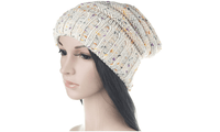 Fashionable Winter Warm Knit Crochet Ski Hat - sparklingselections