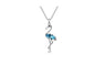 Silver Plated Trendy Swan Pendant Necklace